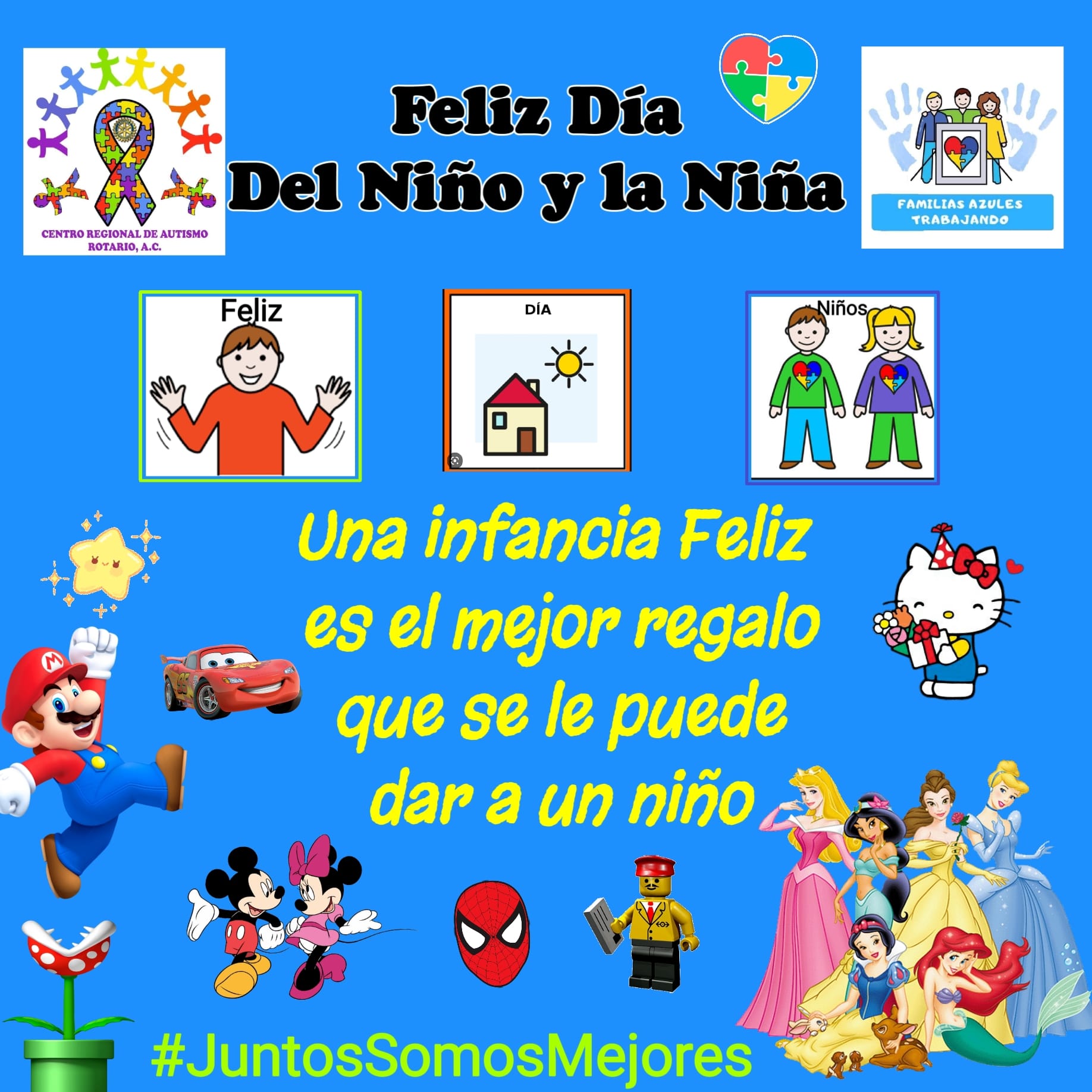 Familias Azules Trabajando