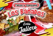 Tacos y consome los bañados