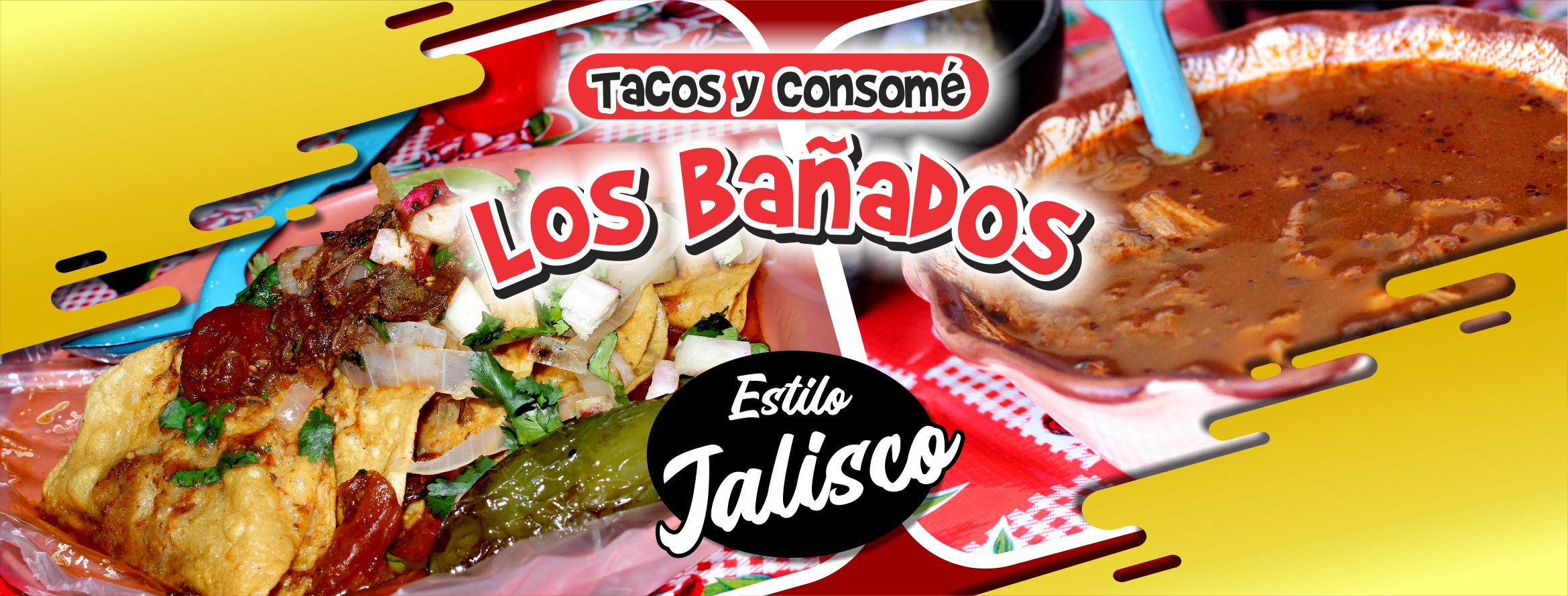Tacos y consome los bañados