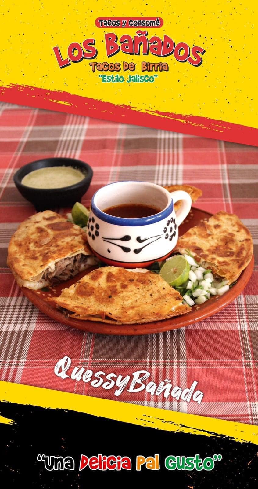Tacos y consome los bañados