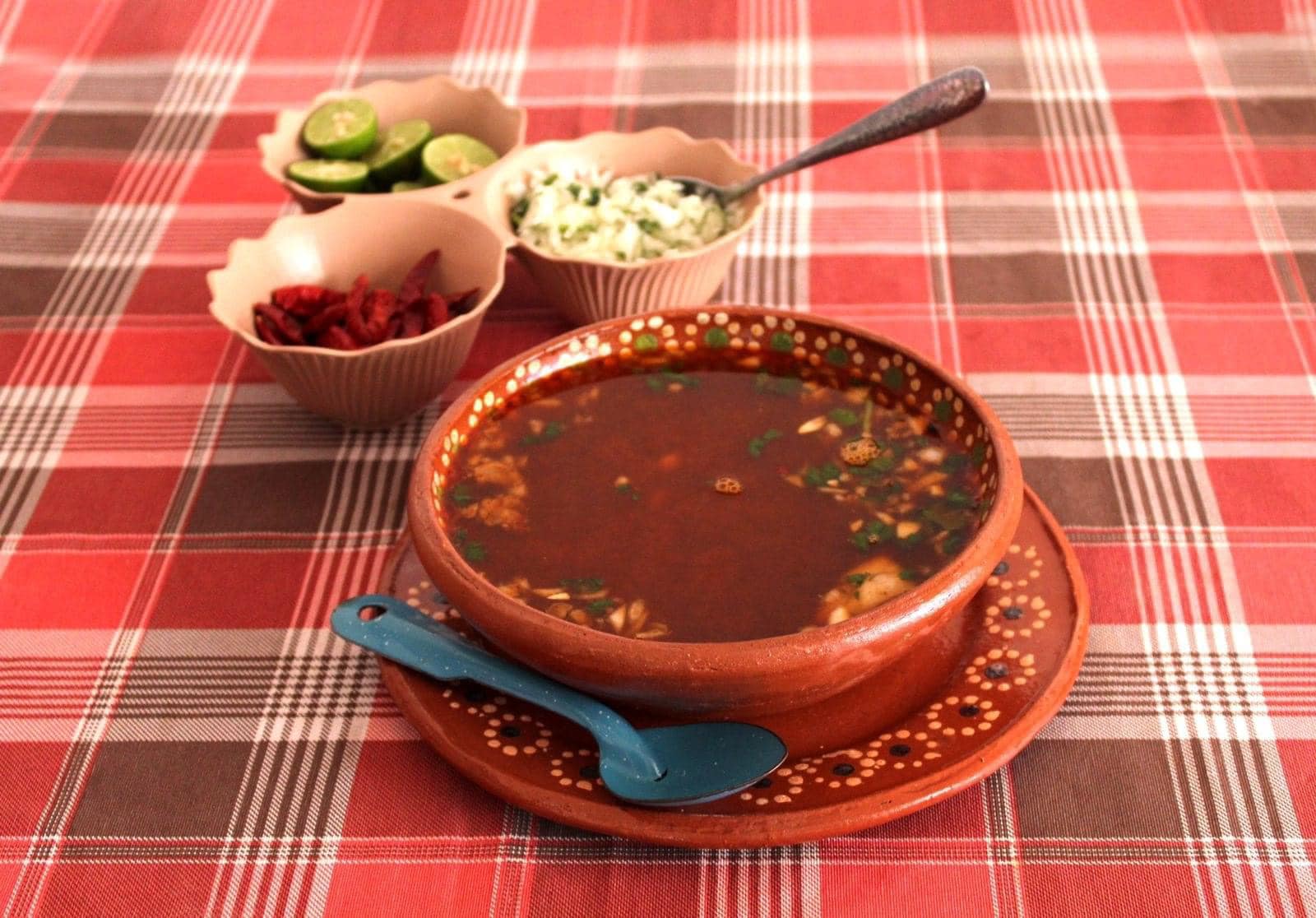 Tacos y consome los bañados
