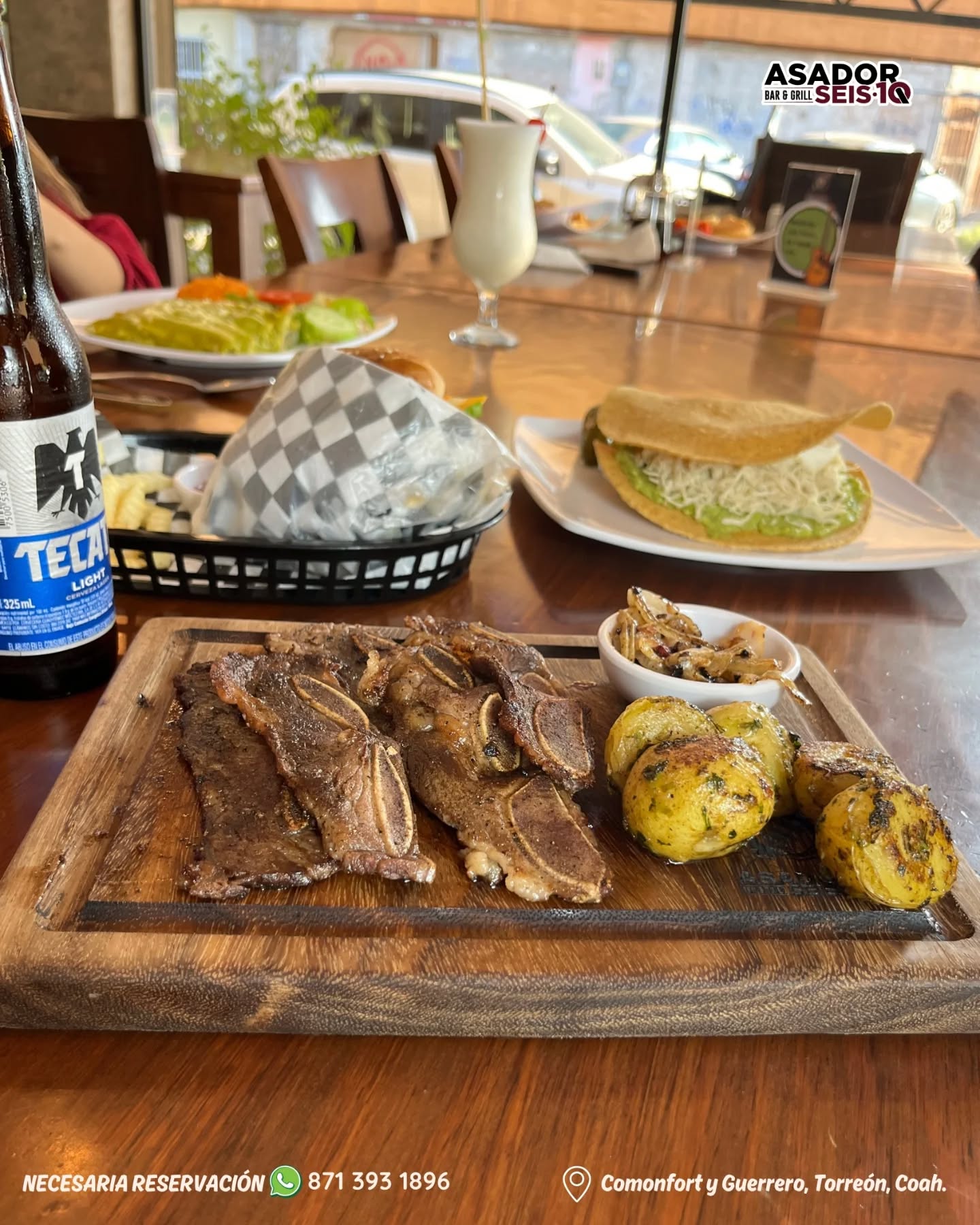 Asador SEIS10 Grill Bar